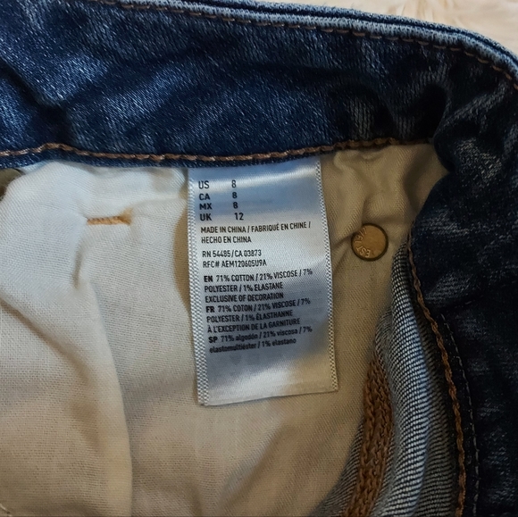 American Eagle cut off jean shorts 8 - Picture 4 of 4